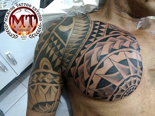 Maori totalmente freehand
